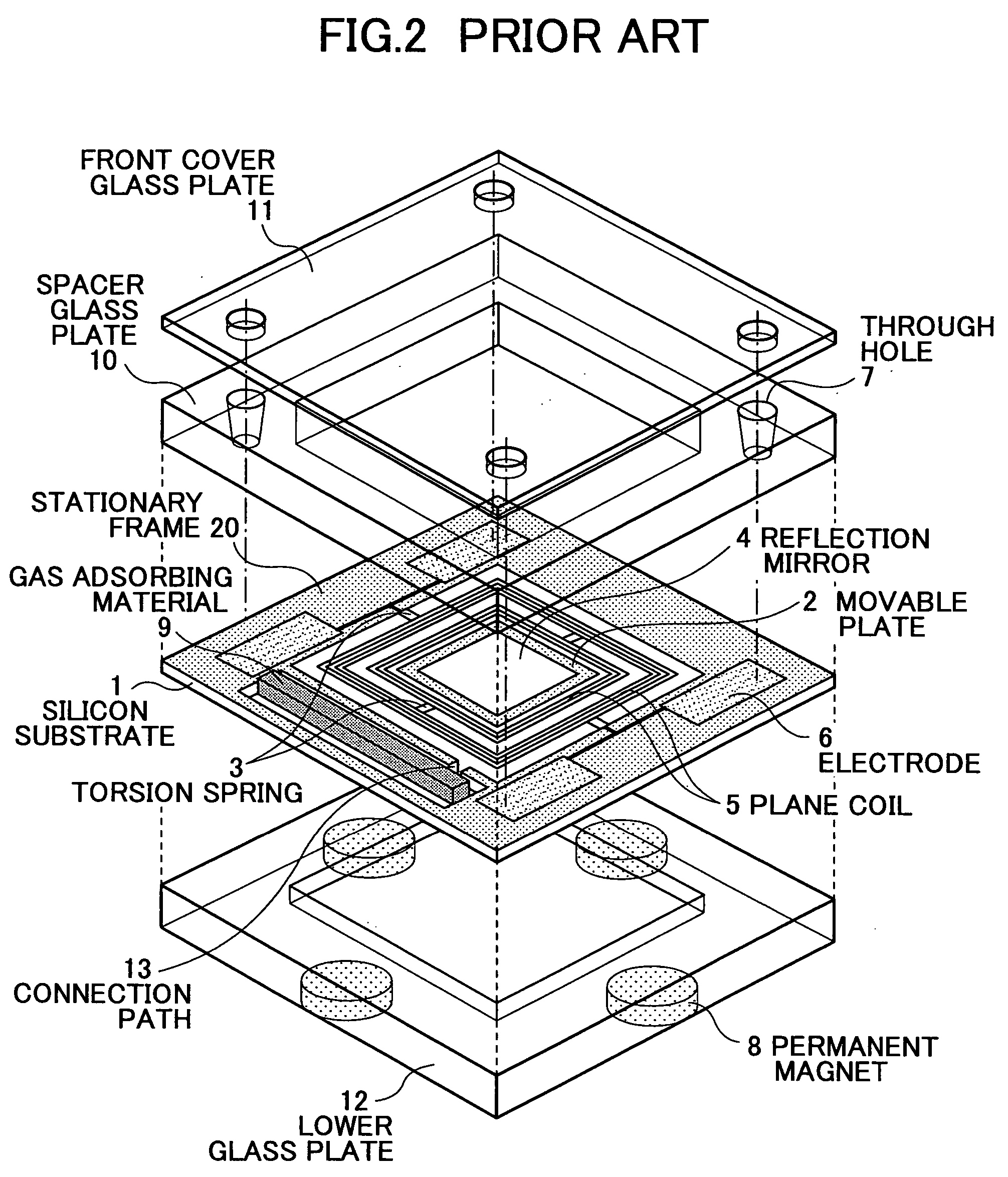 Optical scanning device and method of manufacturing the same