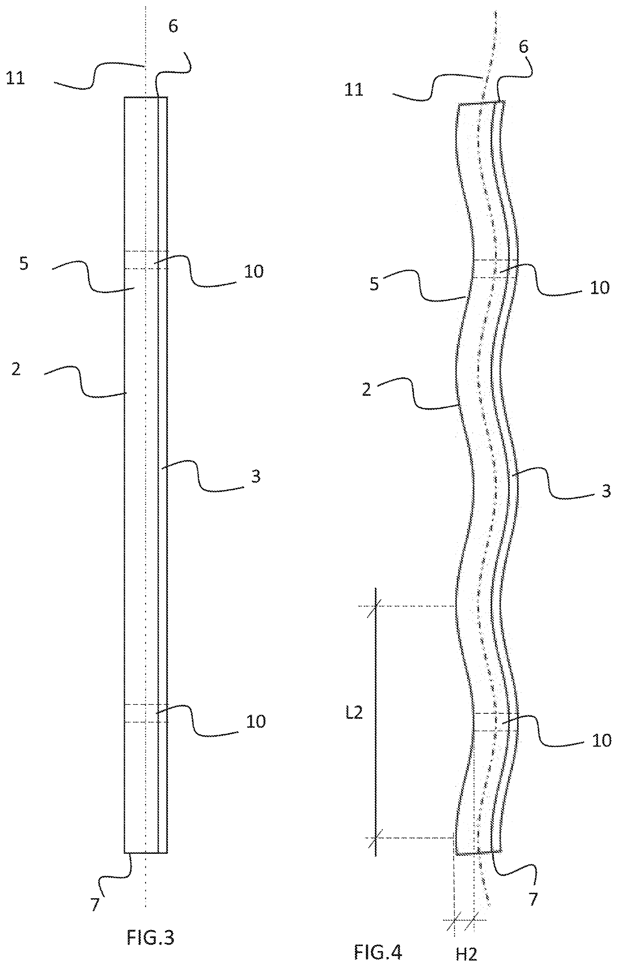 Composite wood arrangement and method for manufacturing said arrangement