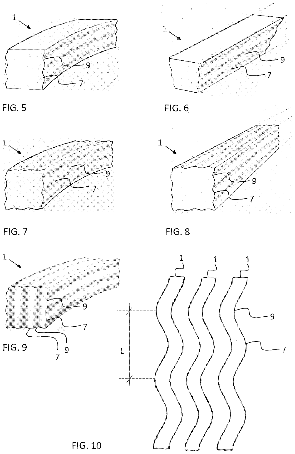 Composite wood arrangement and method for manufacturing said arrangement