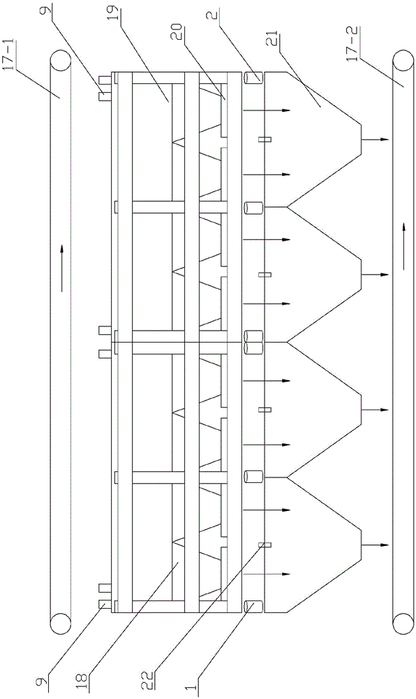 Automatic measurement method of wharf materials