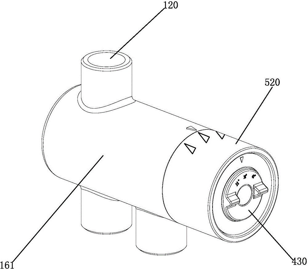 Constant temperature antipriming device with switching function