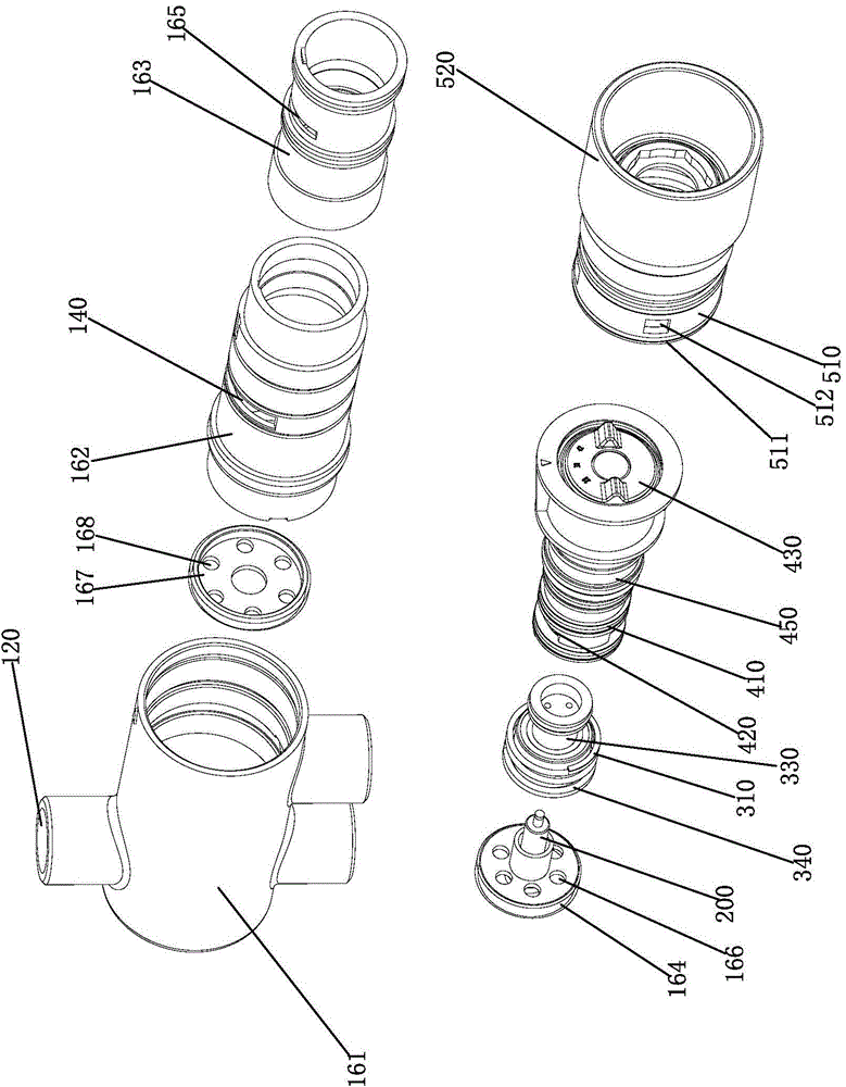 Constant temperature antipriming device with switching function