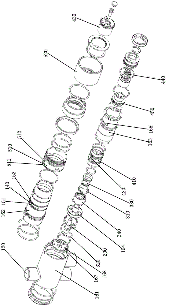 Constant temperature antipriming device with switching function