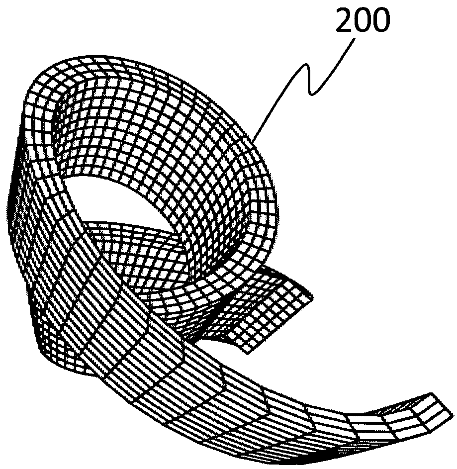 Cardiac assist system using helical arrangement of contractile bands and helically-twisting cardiac assist device