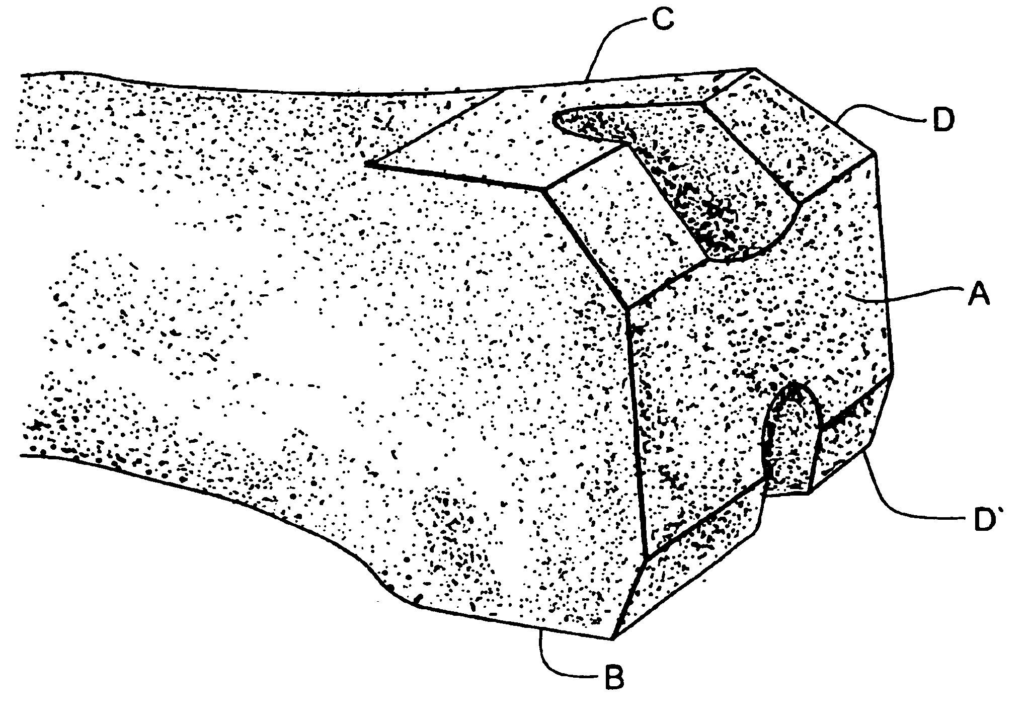 Rotating track cutting guide system