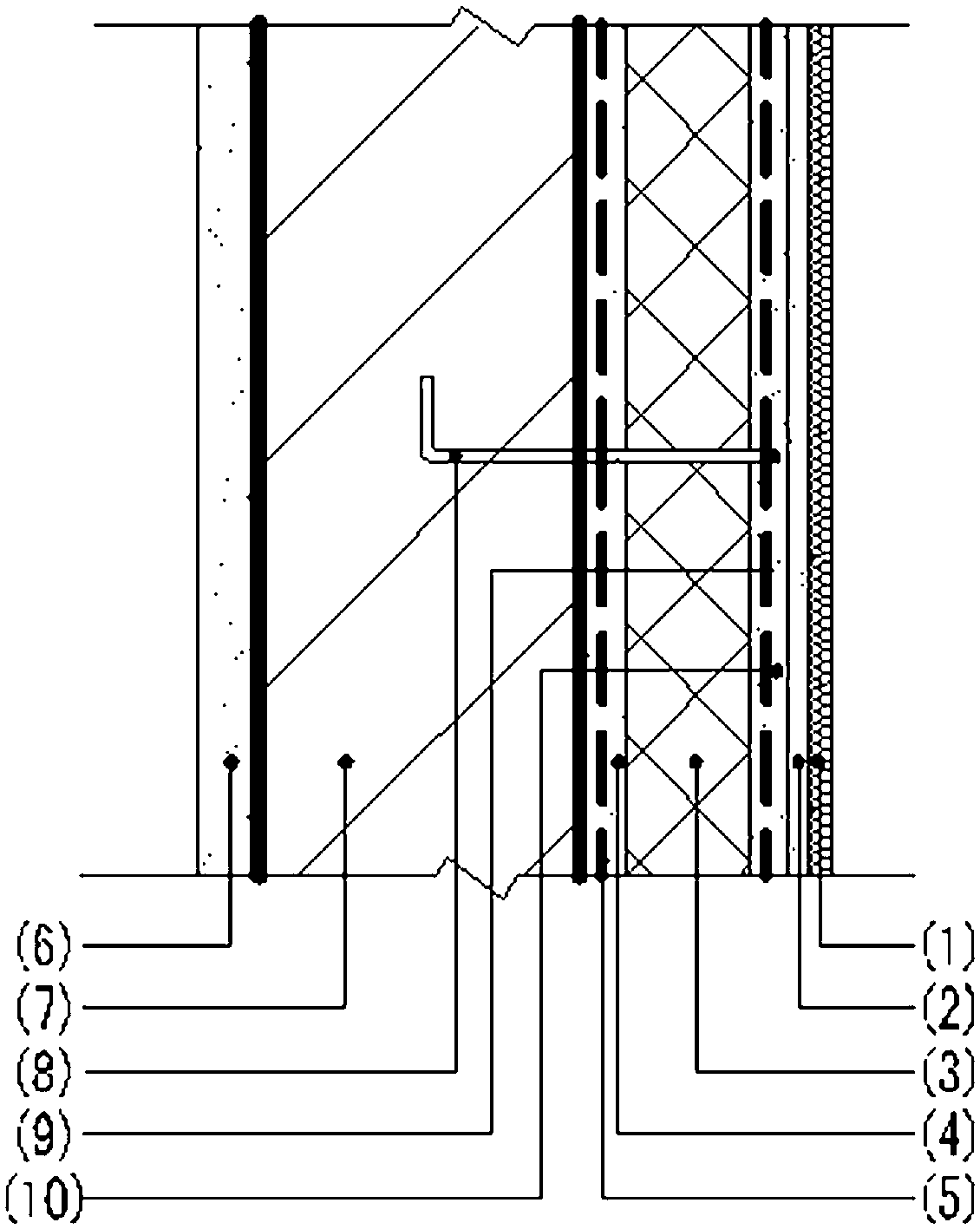 Progressive-temperature-control fireproof separation board