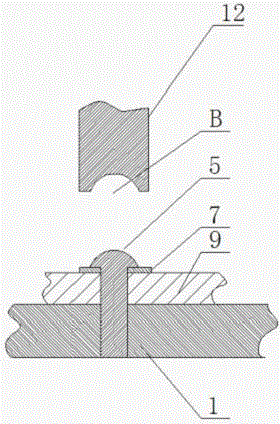 Foam fixed hot melt device