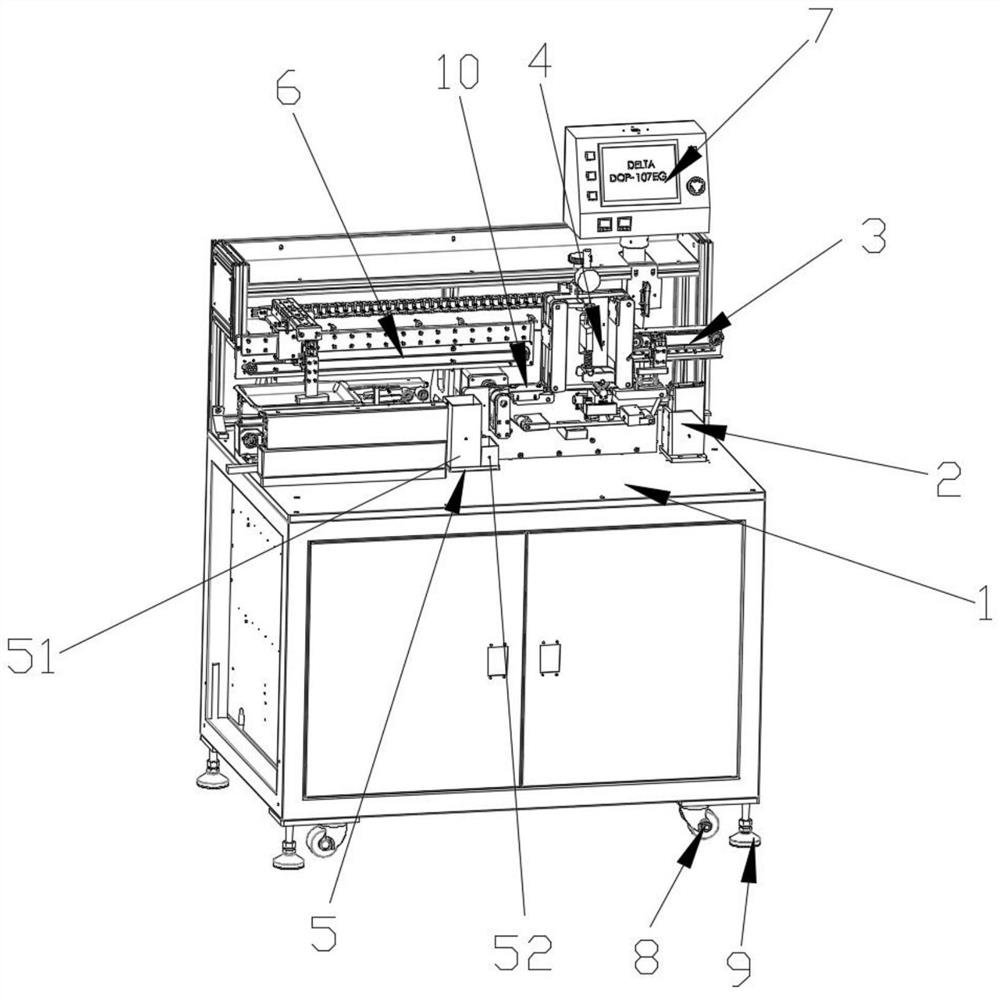 Ceramic resistor strip folding machine