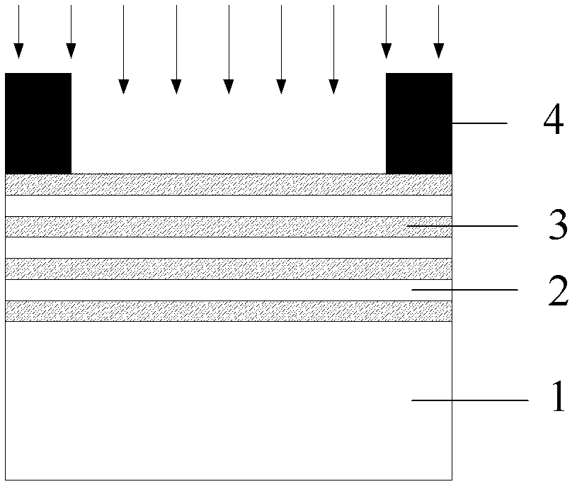 Bulk-silicon-based manufacturing method for vertically stacked under-gate type silicon nano-wire metal oxide semiconductor field effect transistor (SiNWFET)