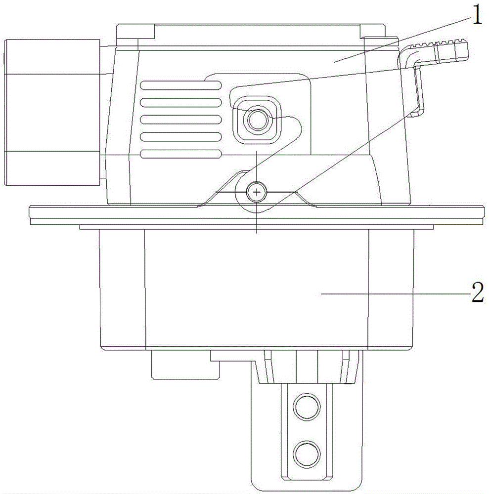 Battery connector for electric vehicle