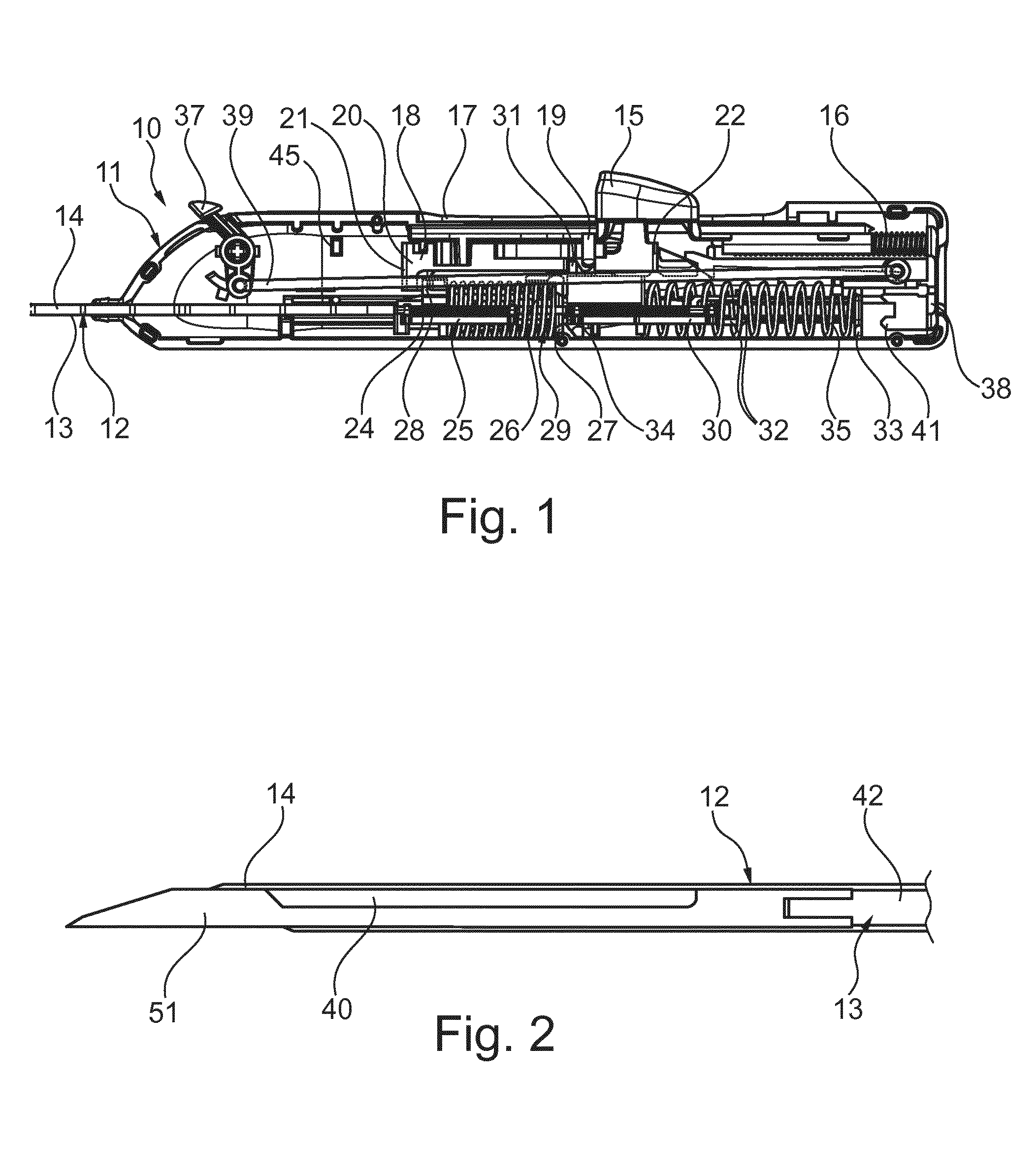 Device for Taking at Least One Sample of Tissue