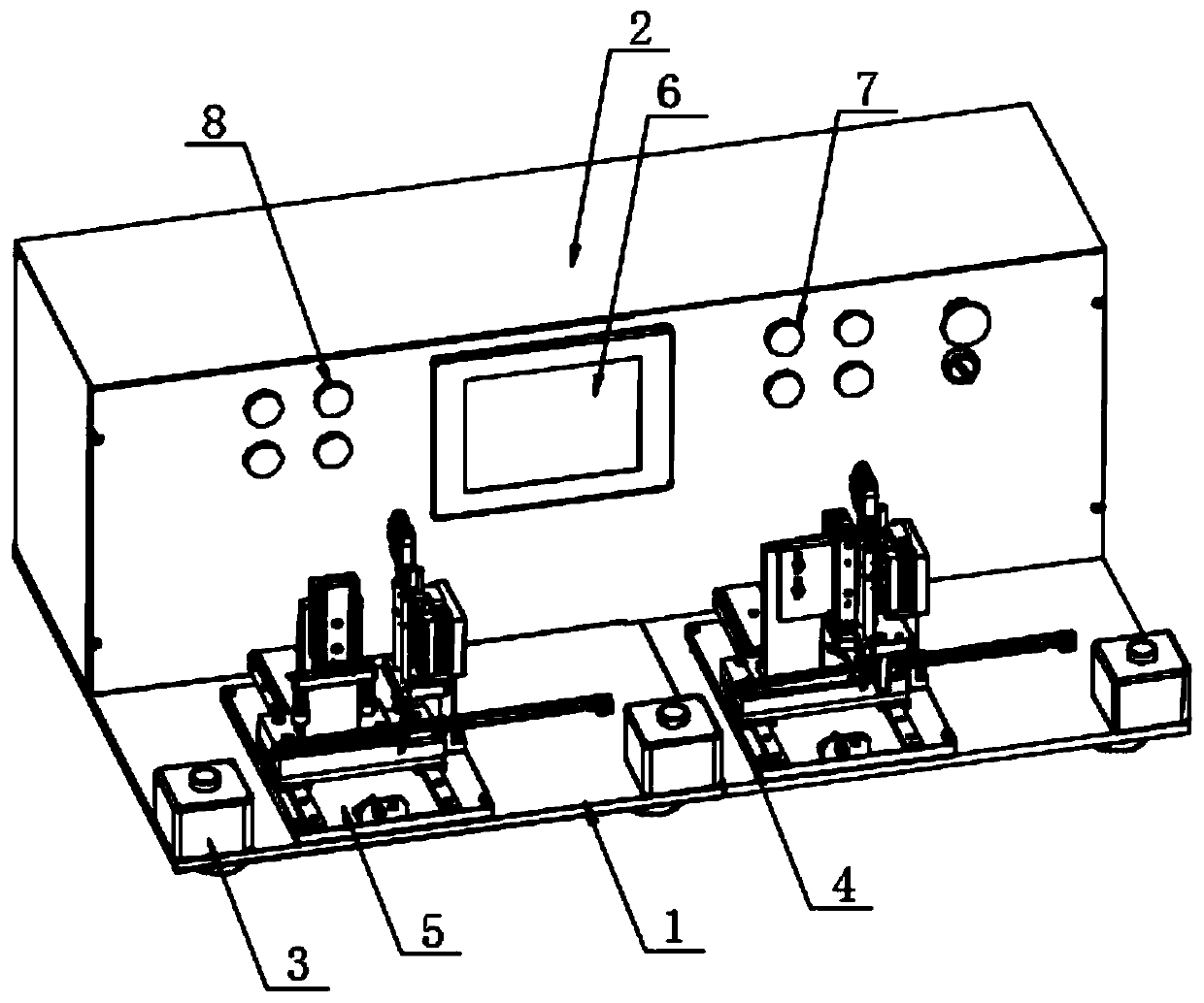 Medical part height detector and detection method