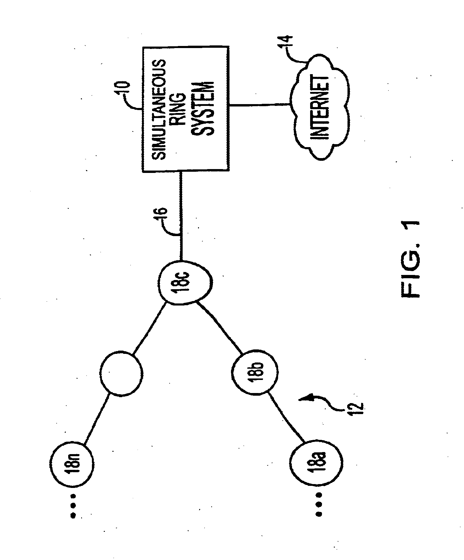 Simultaneous telephone ring apparatus and method