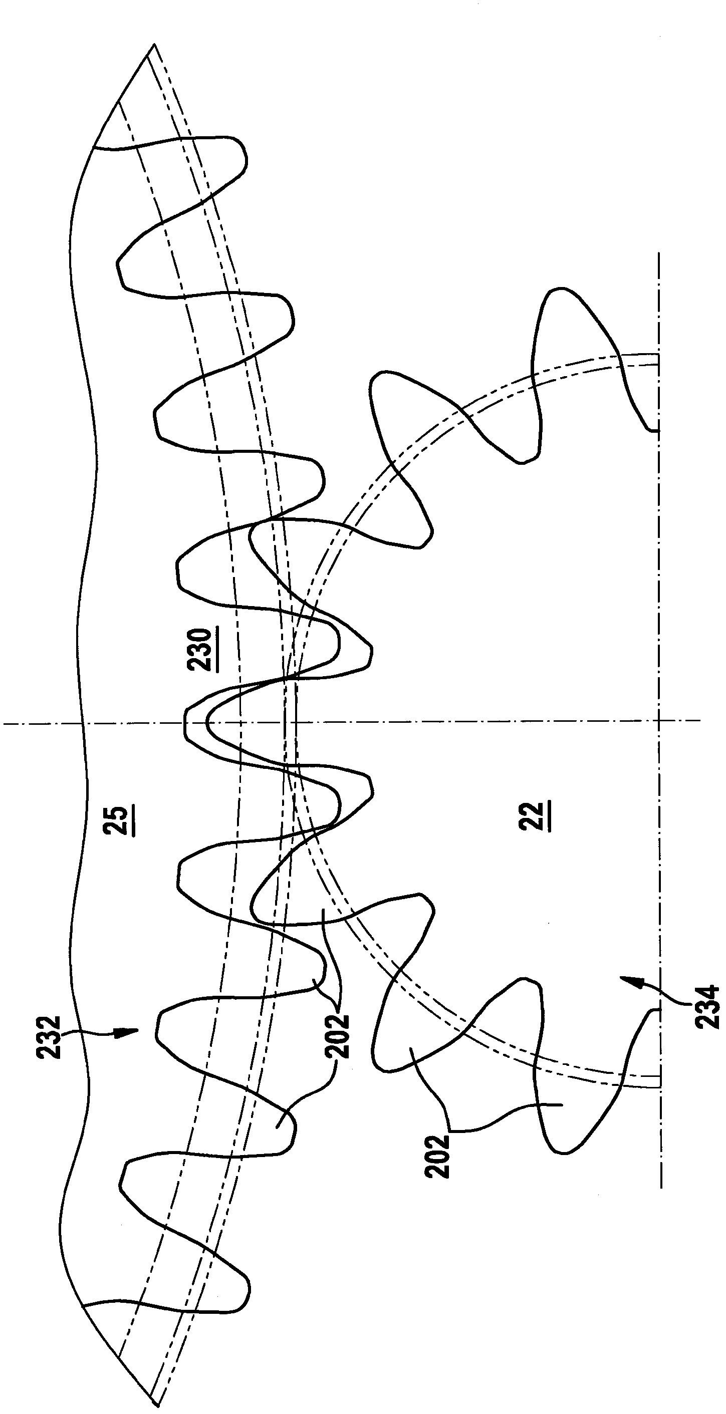 Noise-optimized toothing system