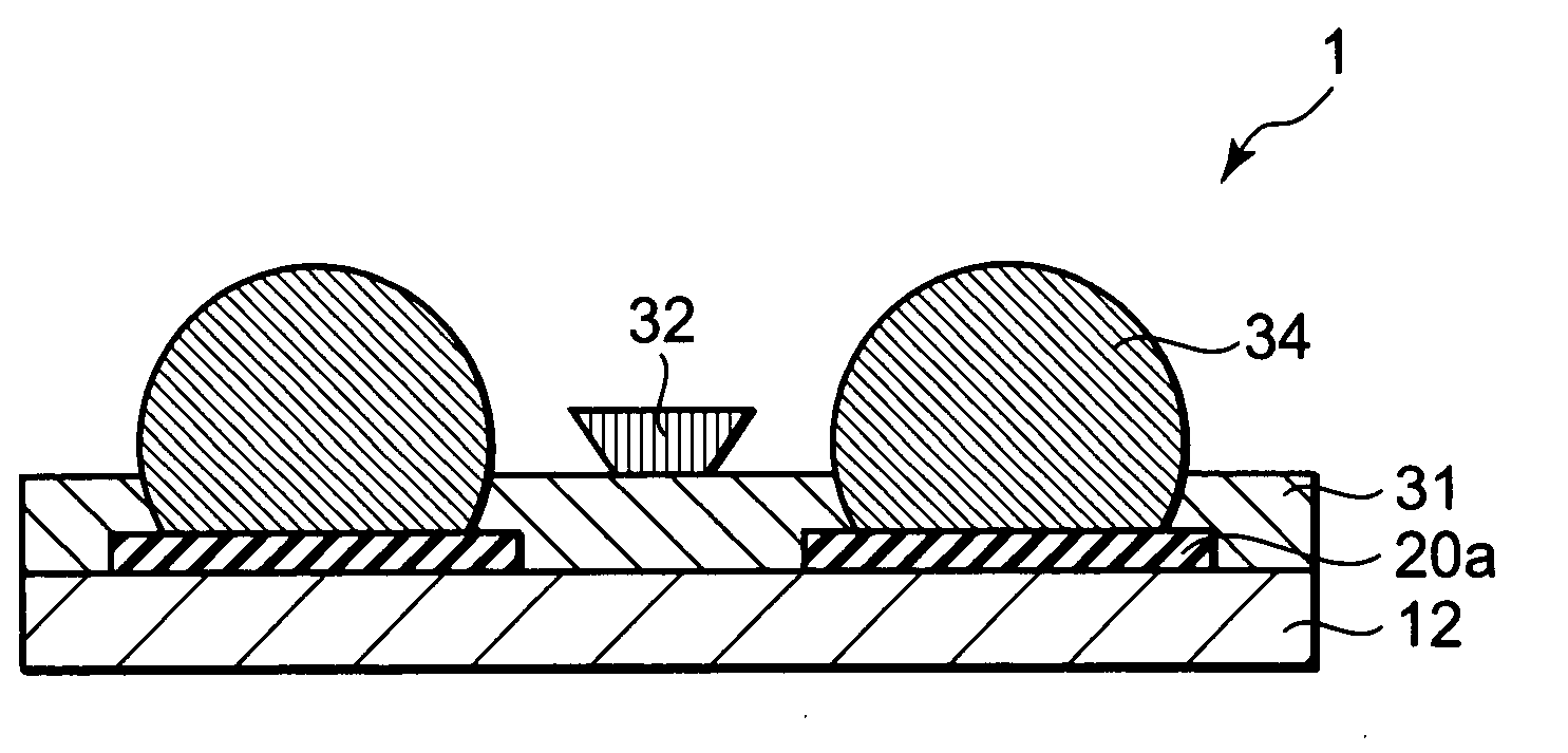 Printed wiring board having plural solder resist layers and method for production thereof