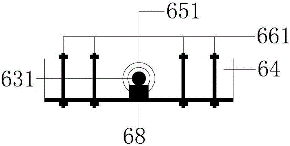 Novel combined shear wall provided with replaceable shock-absorption steel plate dampers