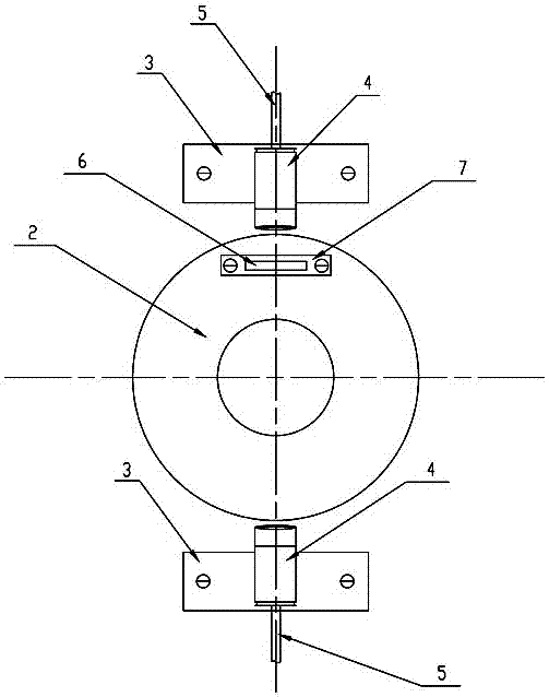 A fracturing pump plug displacement detection device and its detection method