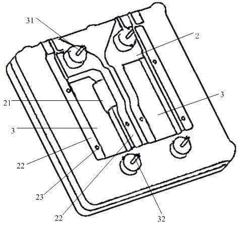 Nucleic acid detection reaction platform and nucleic acid detection system