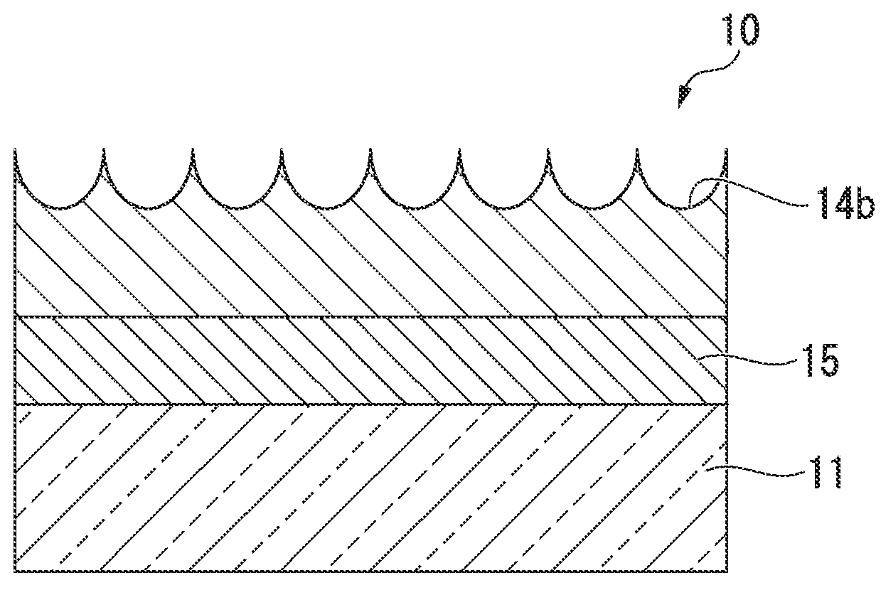 Microrelief structural body, decorative sheet, decorative resin molded body, method for producing microrelief structural body, and method for producing decorative resin molded body