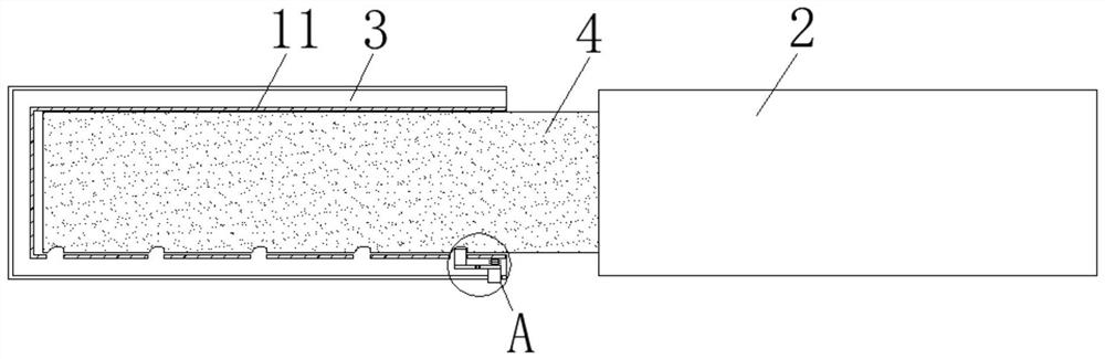 Fixed device for log storage