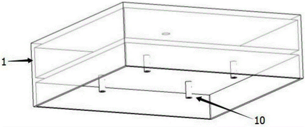 Device for measuring effect of bioturbation on distribution of pollutants in sediments