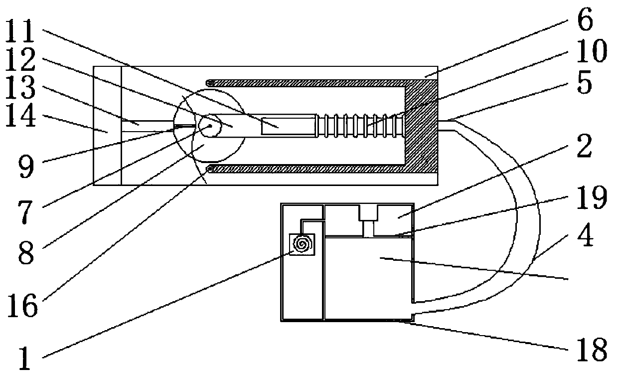 Wood gluing device