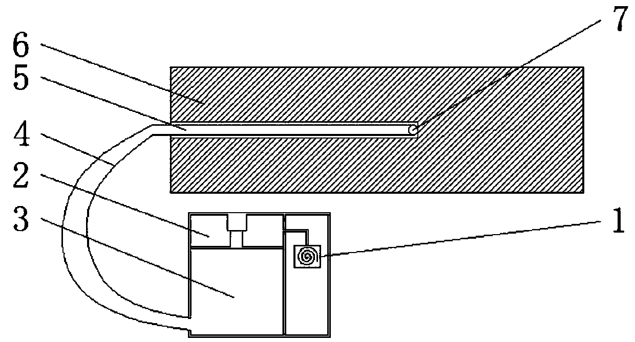 Wood gluing device