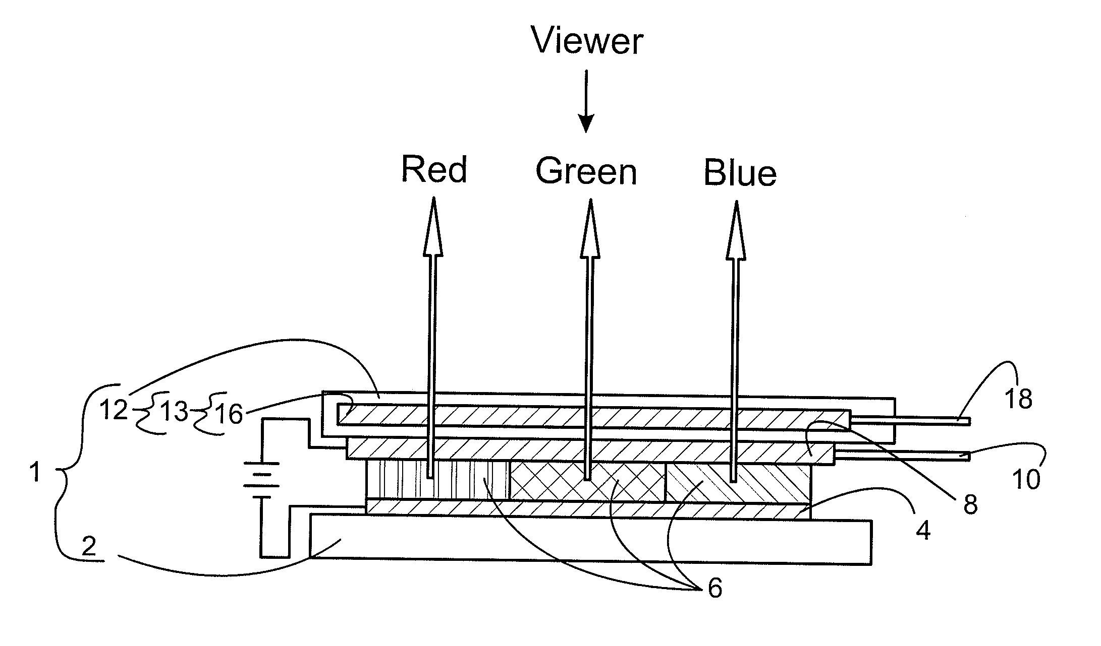 Touch screen and method for manufacturing a touch screen