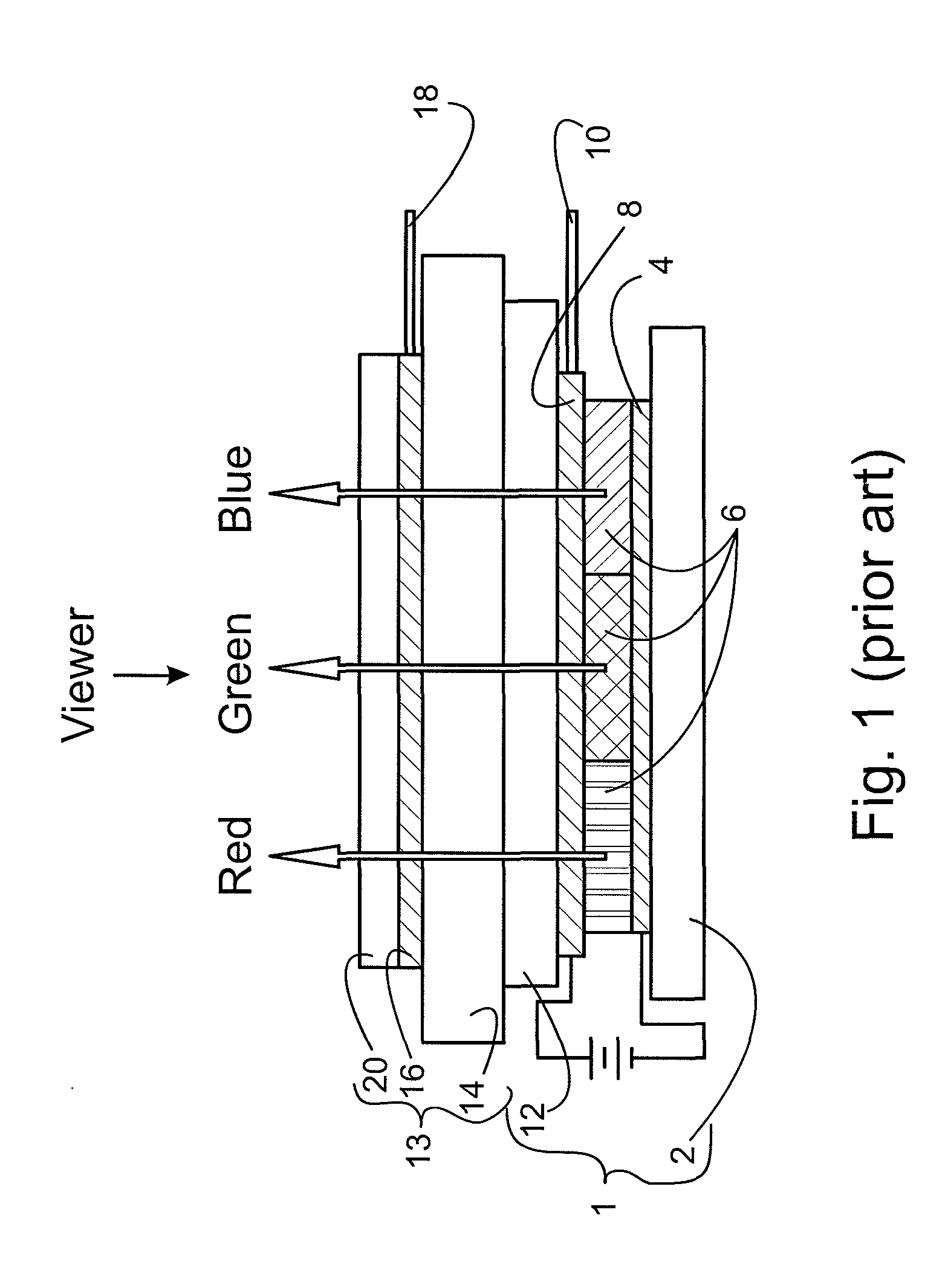 Touch screen and method for manufacturing a touch screen