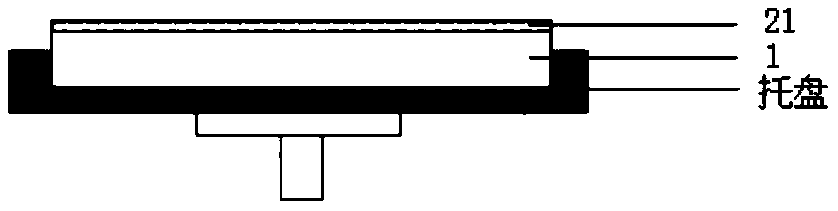 Preparation method of trapezoidal pixel bank structure and oled device