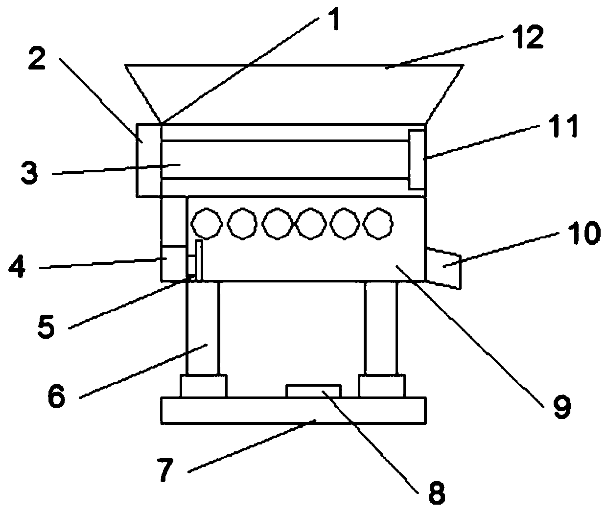 Anti-blockage stone crusher