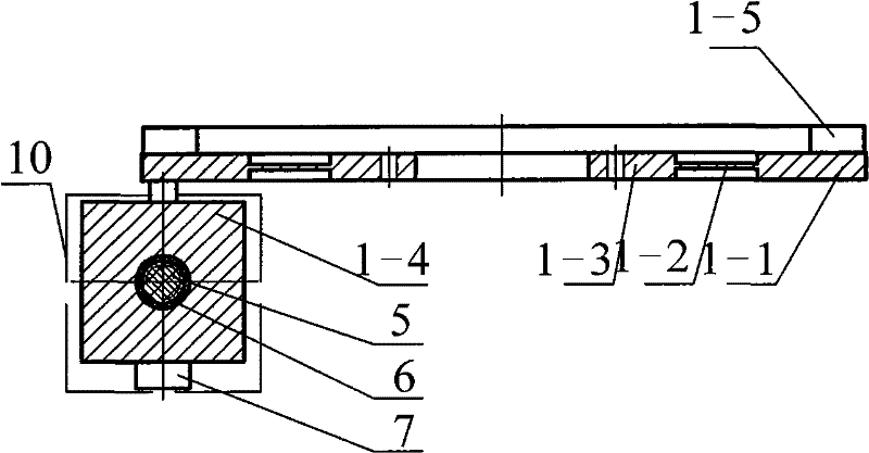 Ring type standing-wave ultrasonic motor vibrator of cantilever bending vibration transducer