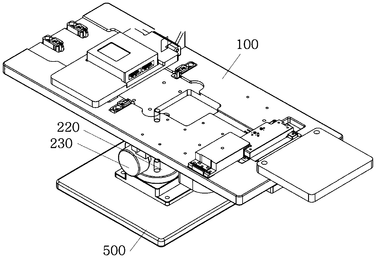 Liquid crystal module detection device