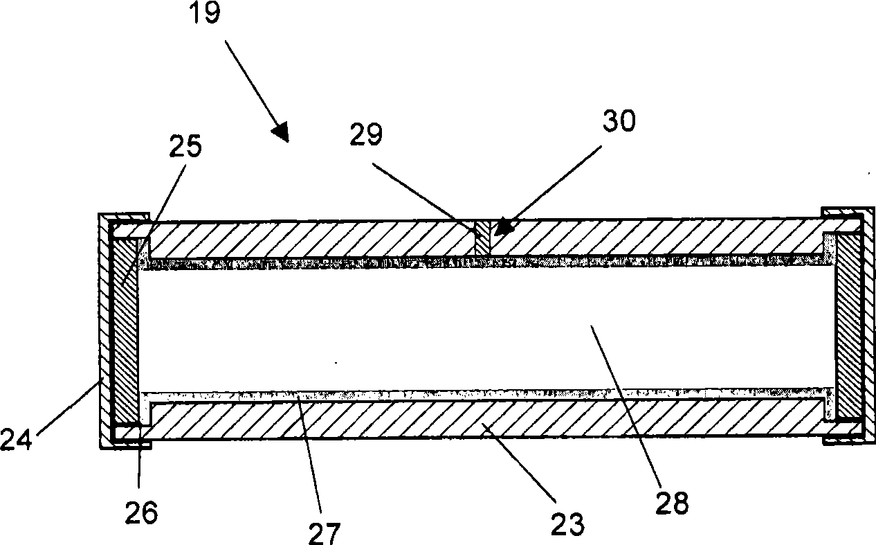 Driving device for leaf of door or window