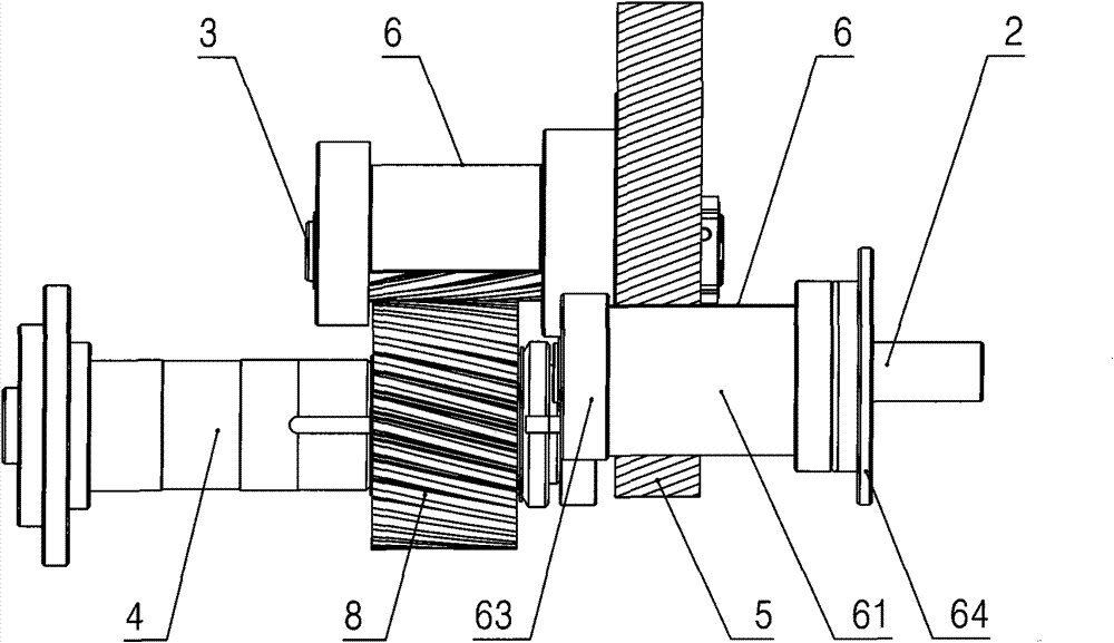 Gear transmission device