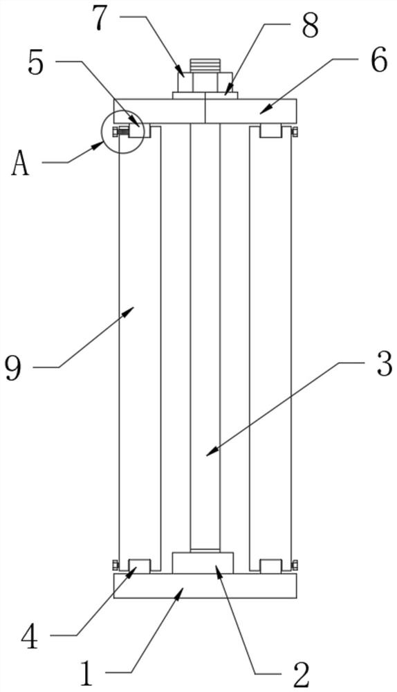 Green and energy-saving prefabricated building and construction method thereof