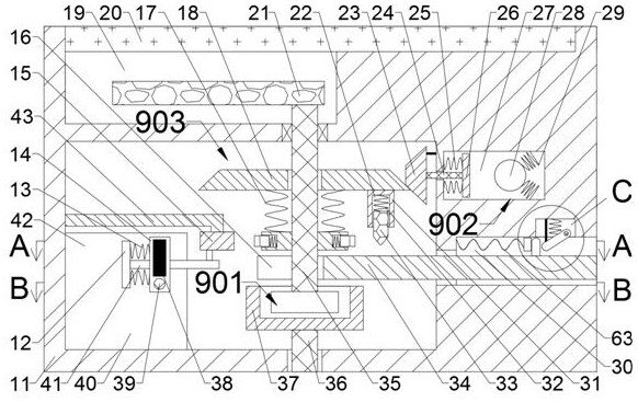 Automobile instrument device capable of automatically calibrating and retaining instantaneous information by impact