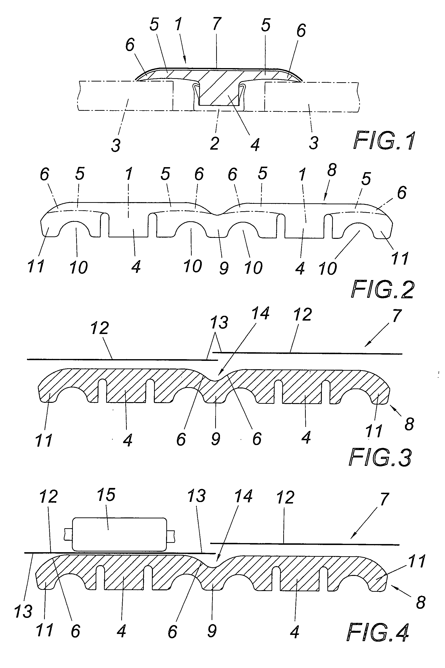 Method for the production of profiled floor elements from a timber material