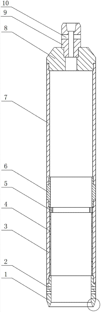 Covering layer sampling device