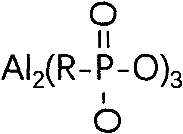 Halogen-free phosphorus-nitrogen composite flame retardant and halogen-free flame-retardant plastic polymer containing composite flame retardant