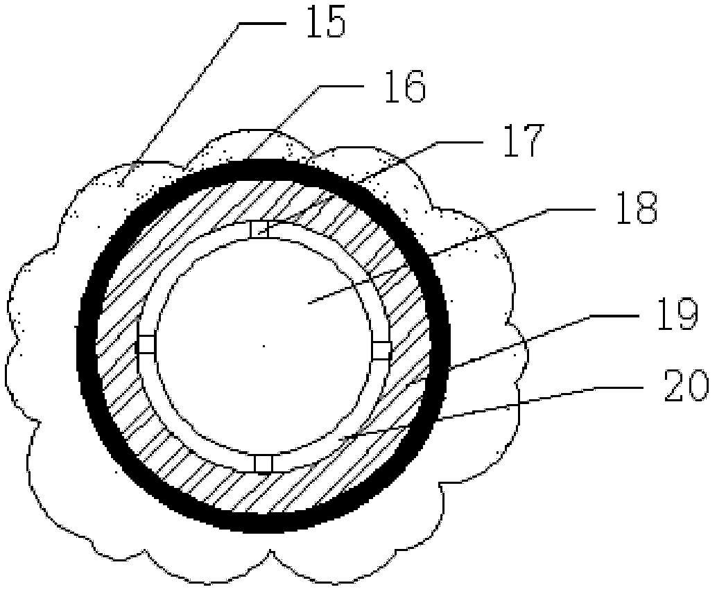 Ozone discharging tube, ozone discharging chamber and vertical type ozone generating device