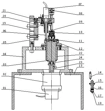 End cam lift detection device