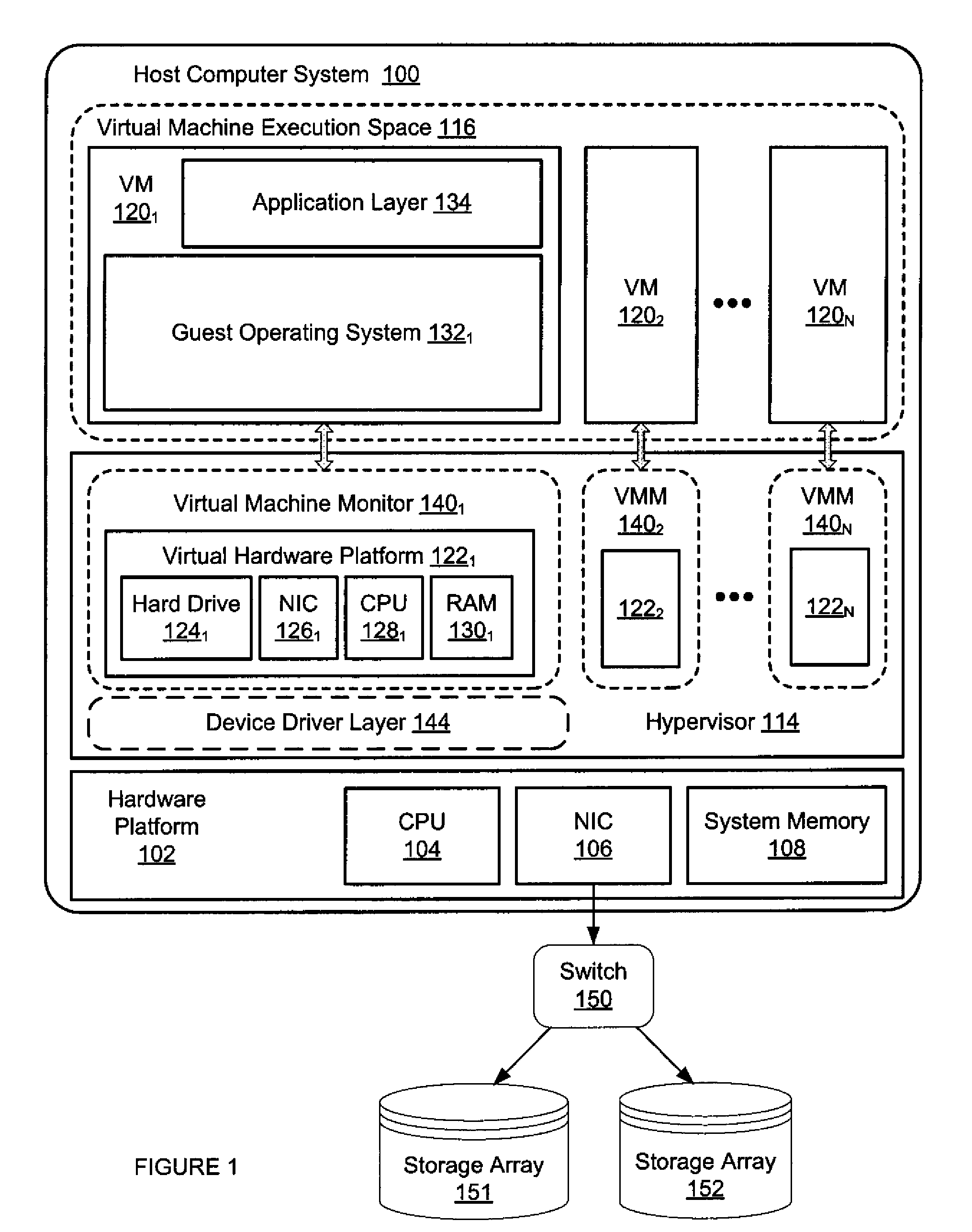 Method of suspending and resuming virtual machines