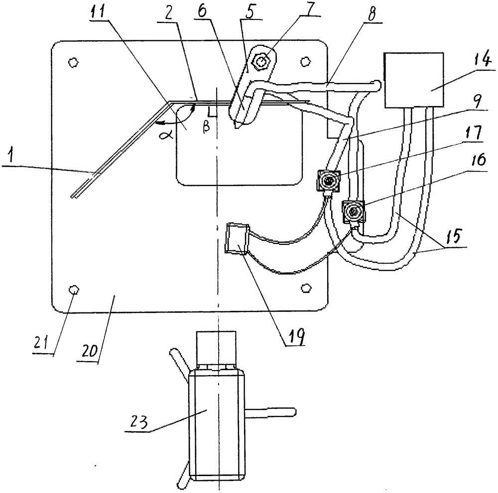 Agricultural material collision restitution coefficient test platform