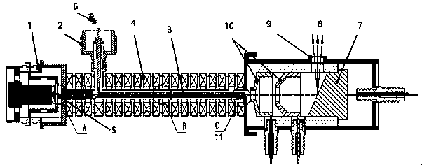 Travelling wave tube based X-ray communication device