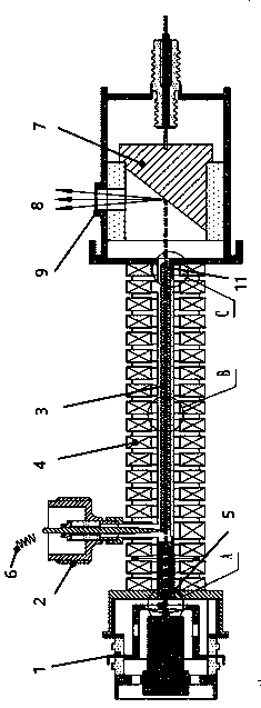 Travelling wave tube based X-ray communication device