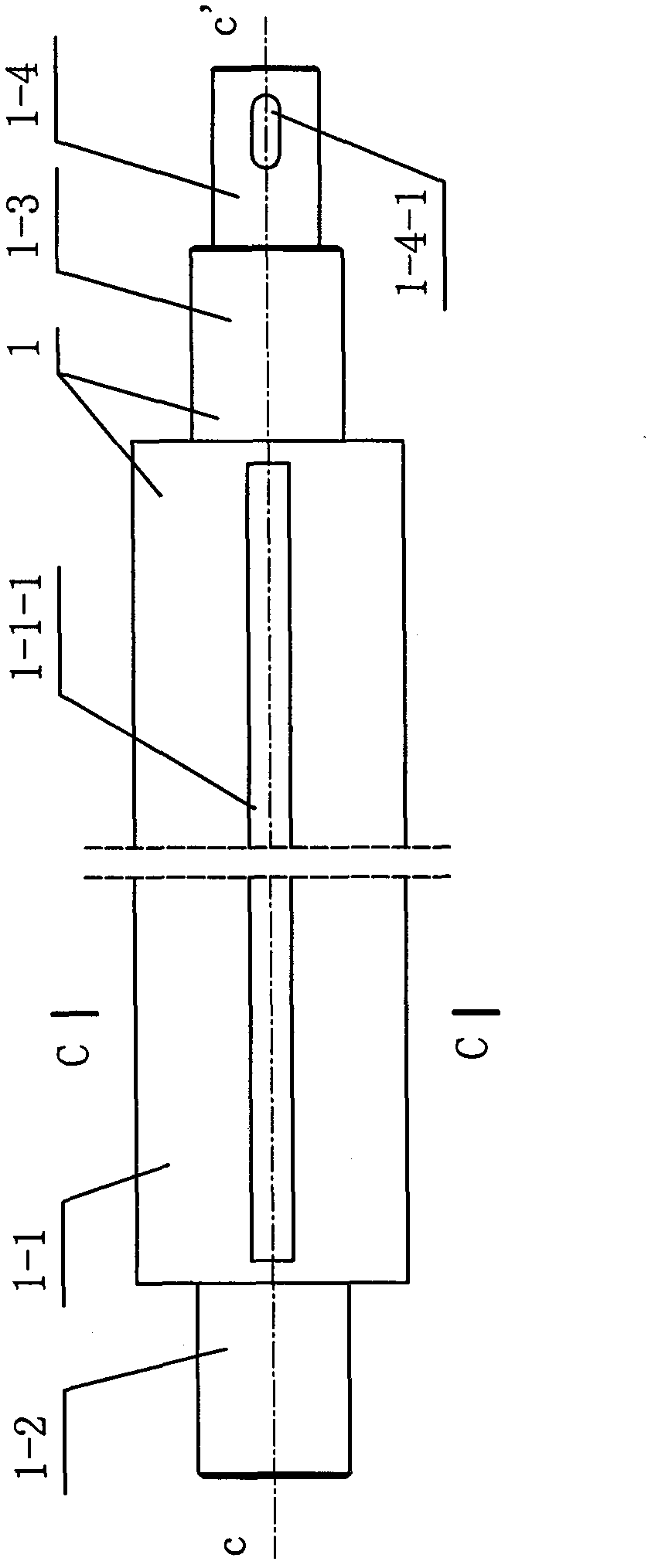 Novel material scraping mechanism