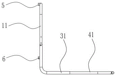 Folding bed guard