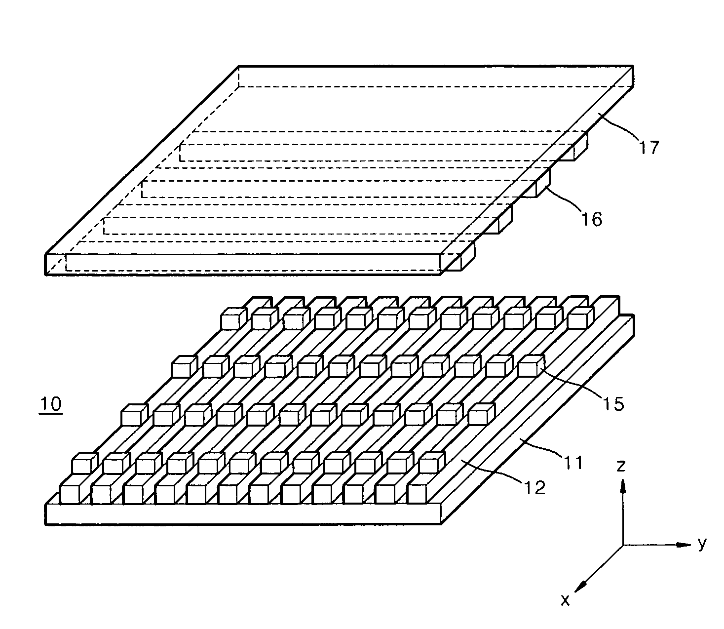 Touch panel using nano-wire