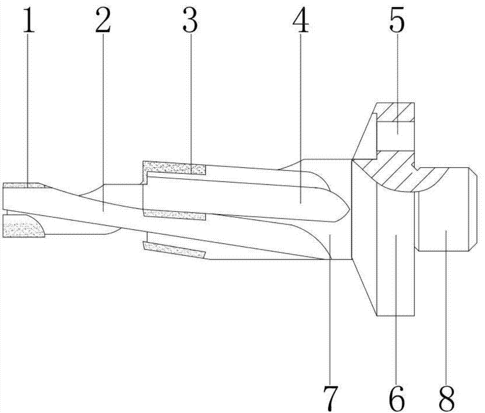 Bar milling cutter